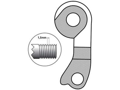 M-Part GEAR HANGER Bulls (direct mount M12 1.5) click to zoom image