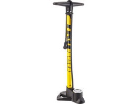 Truflo Easitrax 3 track pump with gauge, max 160 psi, yellow