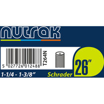 NUTRAK 26x1-1/4 - 1-3/8" Schrader