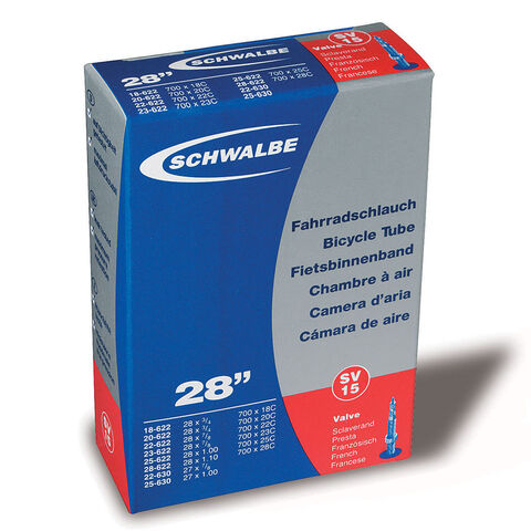 SCHWALBE SV15 Inner Tube 700 x 18-28c click to zoom image