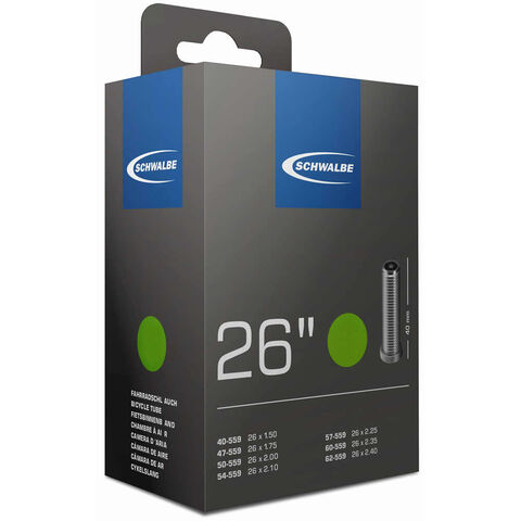 SCHWALBE SV12A Inner Tube 26 x 1.00-1.50 click to zoom image