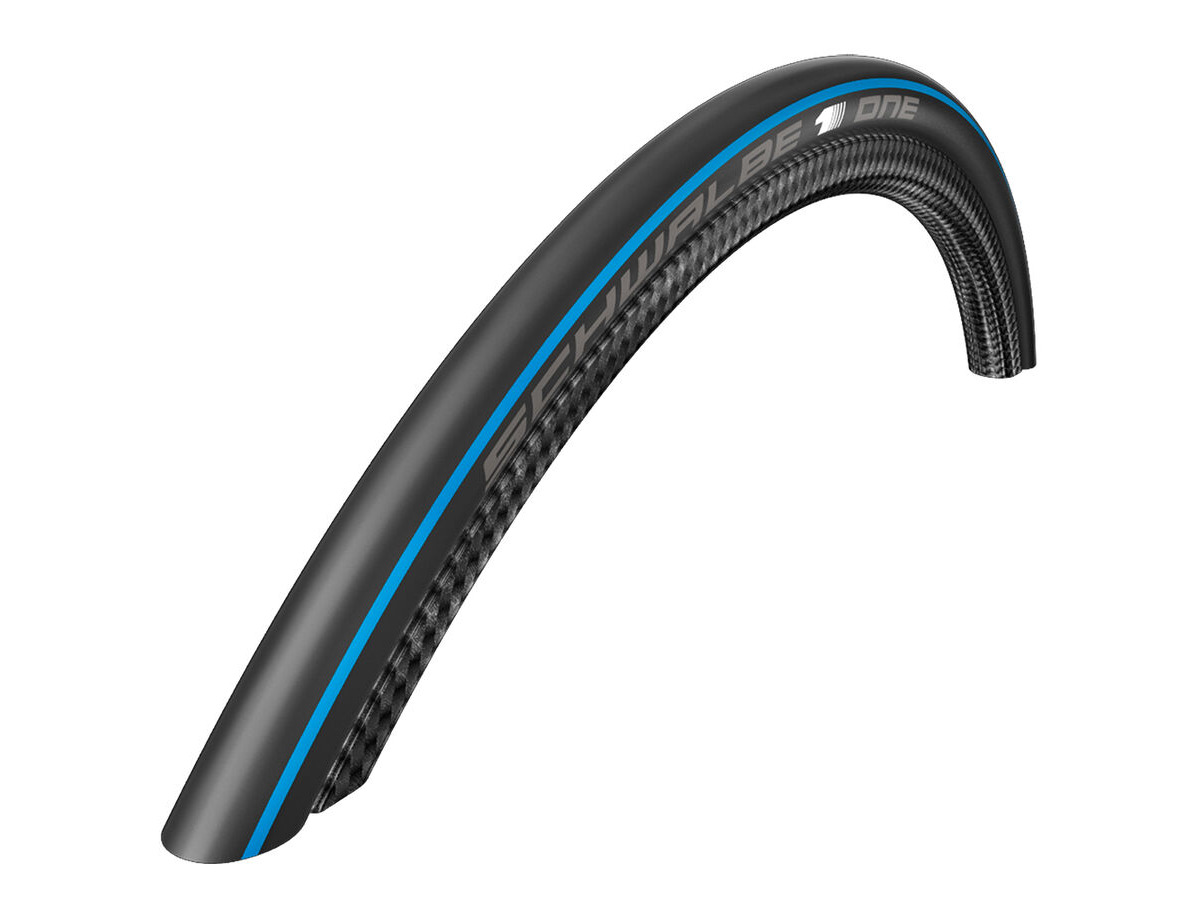 Schwalbe One 700 x 23C V-Guard Blue Stripe click to zoom image