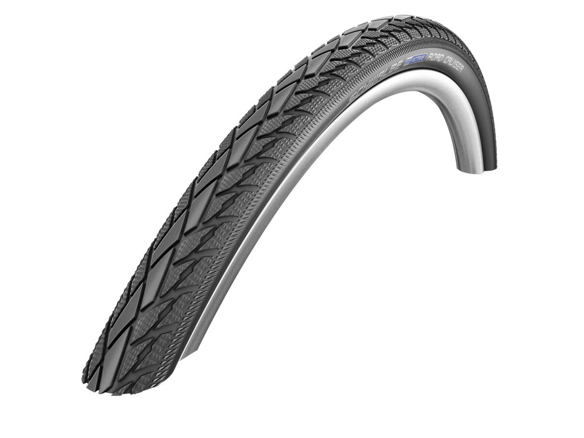 Schwalbe Road Cruiser 24 x 1.75 Whitewall K-Guard click to zoom image