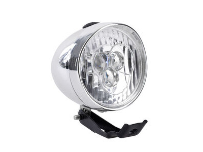 Oxford Ultratorch Retro 3 LED Headlight Chrome