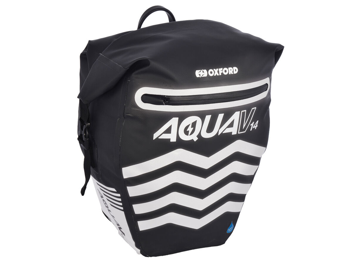 Oxford Aqua V 14 Pannier Black click to zoom image