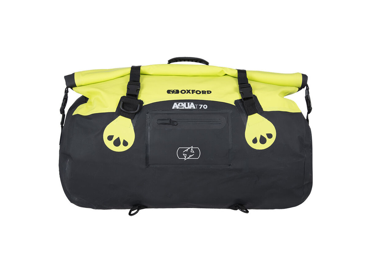 Oxford AQUA T-70 ROLL BAG - BLACK/FLUO click to zoom image