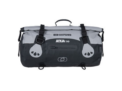 Oxford AQUA T-50 ROLL BAG - GREY/BLACK