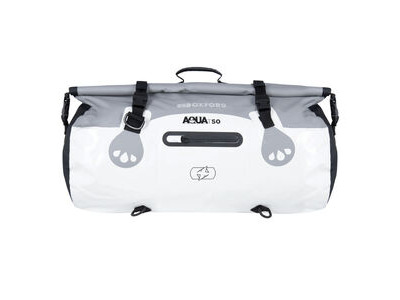 Oxford AQUA T-50 ROLL BAG - GREY/WHITE