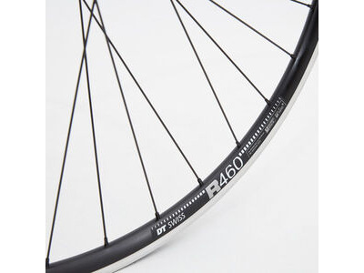 M Part Wheels Road Front Wheel Shimano 105 Hub DT R 460 Rim black 700c click to zoom image