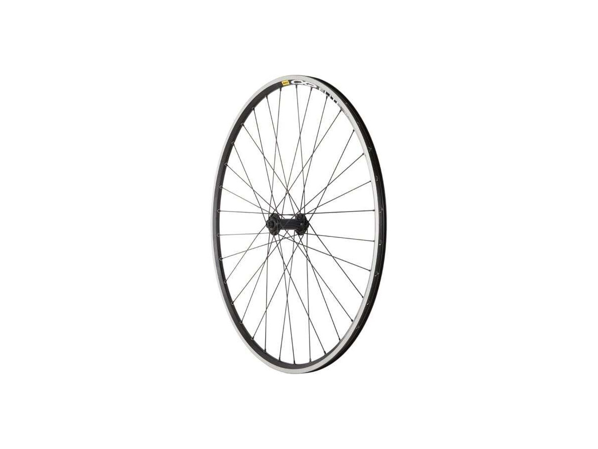 M Part Wheels Road Front Wheel Shimano RS400 Hub Mavic CXP Elite Rim black 700c click to zoom image