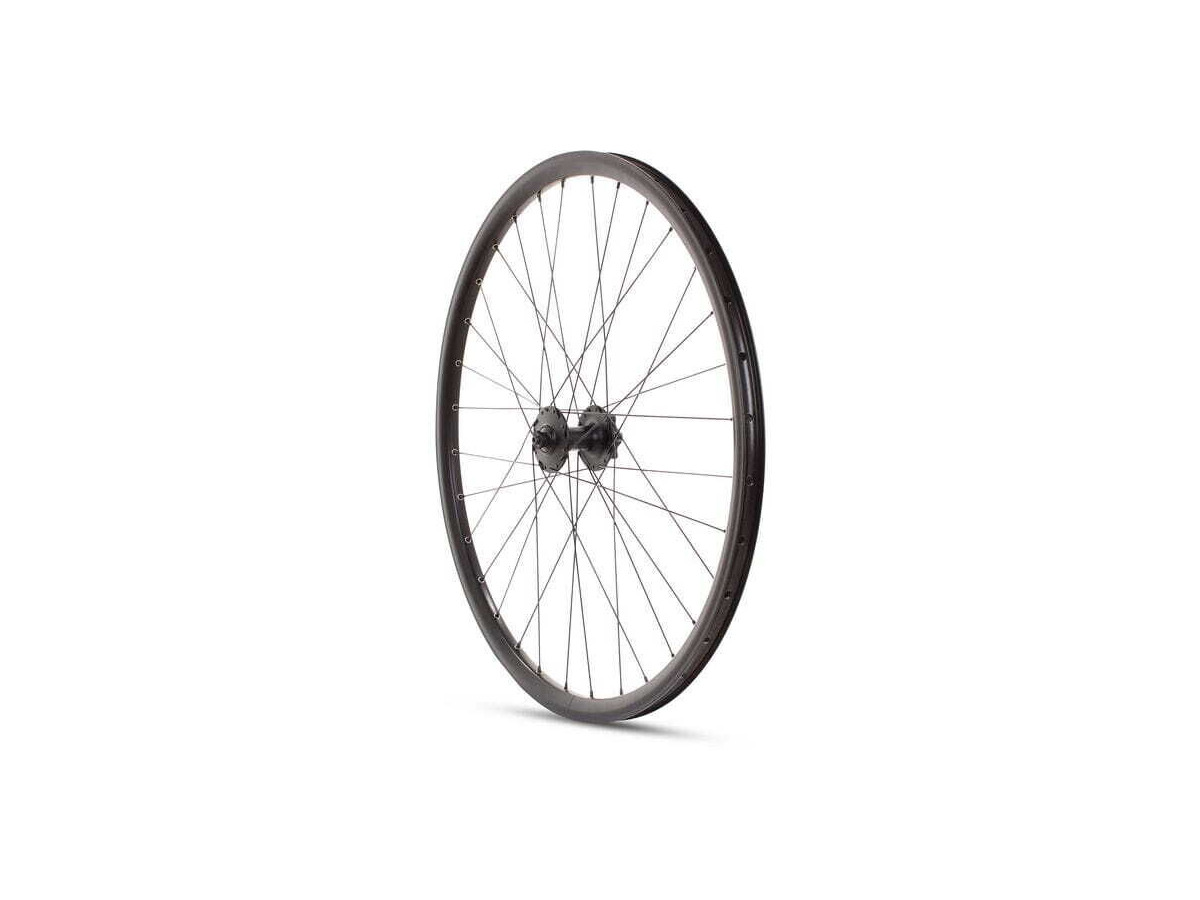 M Part Wheels Gravel Front Wheel Shimano Deore 6 Bolt Hub QR 100mm 27.5 inch TLR Rim black click to zoom image