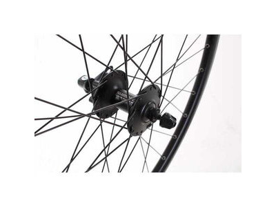 M Part Wheels Gravel Front Wheel Shimano Deore 6 Bolt Hub QR 100mm 27.5 inch TLR Rim black click to zoom image