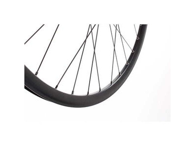 M Part Wheels Gravel Front Wheel Shimano Deore 6 Bolt Hub QR 100mm 27.5 inch TLR Rim black click to zoom image