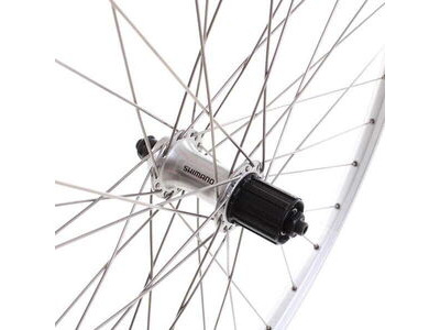 M Part Wheels Road Rear Wheel Shimano Sora Hub Eyeleted Rim silver 700c click to zoom image