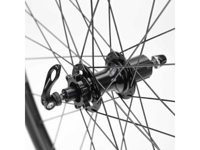M Part Wheels G100 Rear Wheel 700c 135mm QR 6 Bolt Disc Tubeless Ready click to zoom image